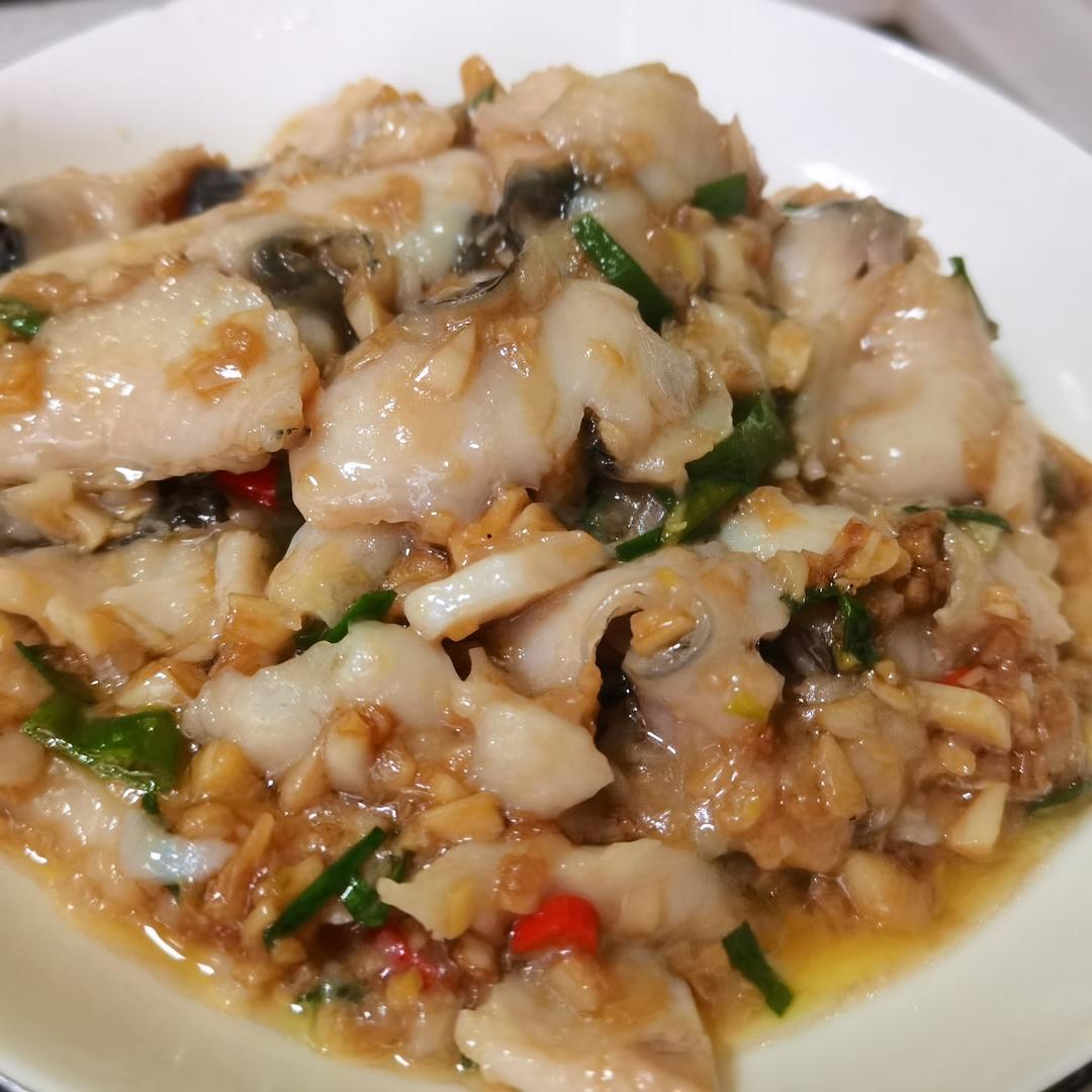 蒜香黑鱼片