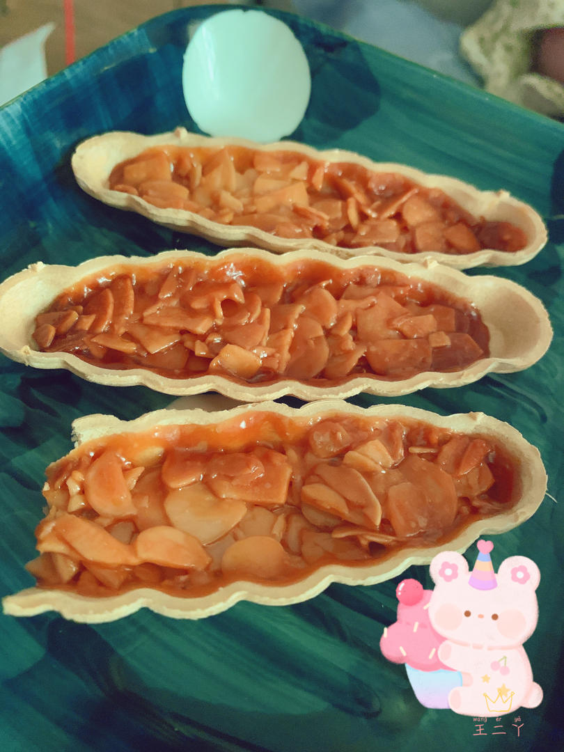 私房爆款焦糖杏仁糯米船