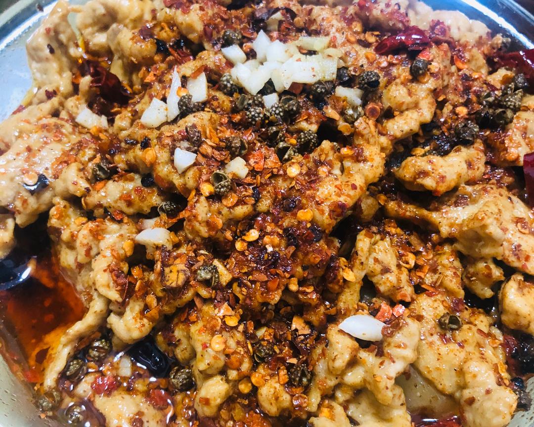 川味麻辣水煮肉片的做法