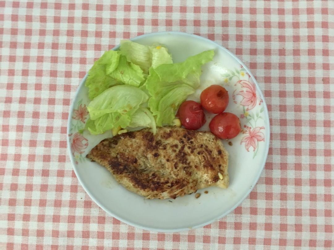 酷炫屌炸天好吃的煎鸡胸肉（香蒜蜂蜜煎鸡胸肉）