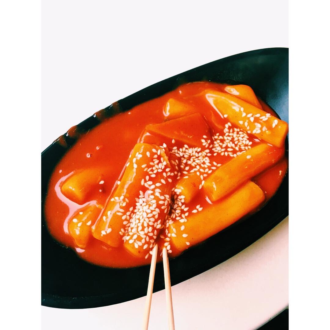 韩式辣炒年糕（or网红芝士套路之芝心年糕）