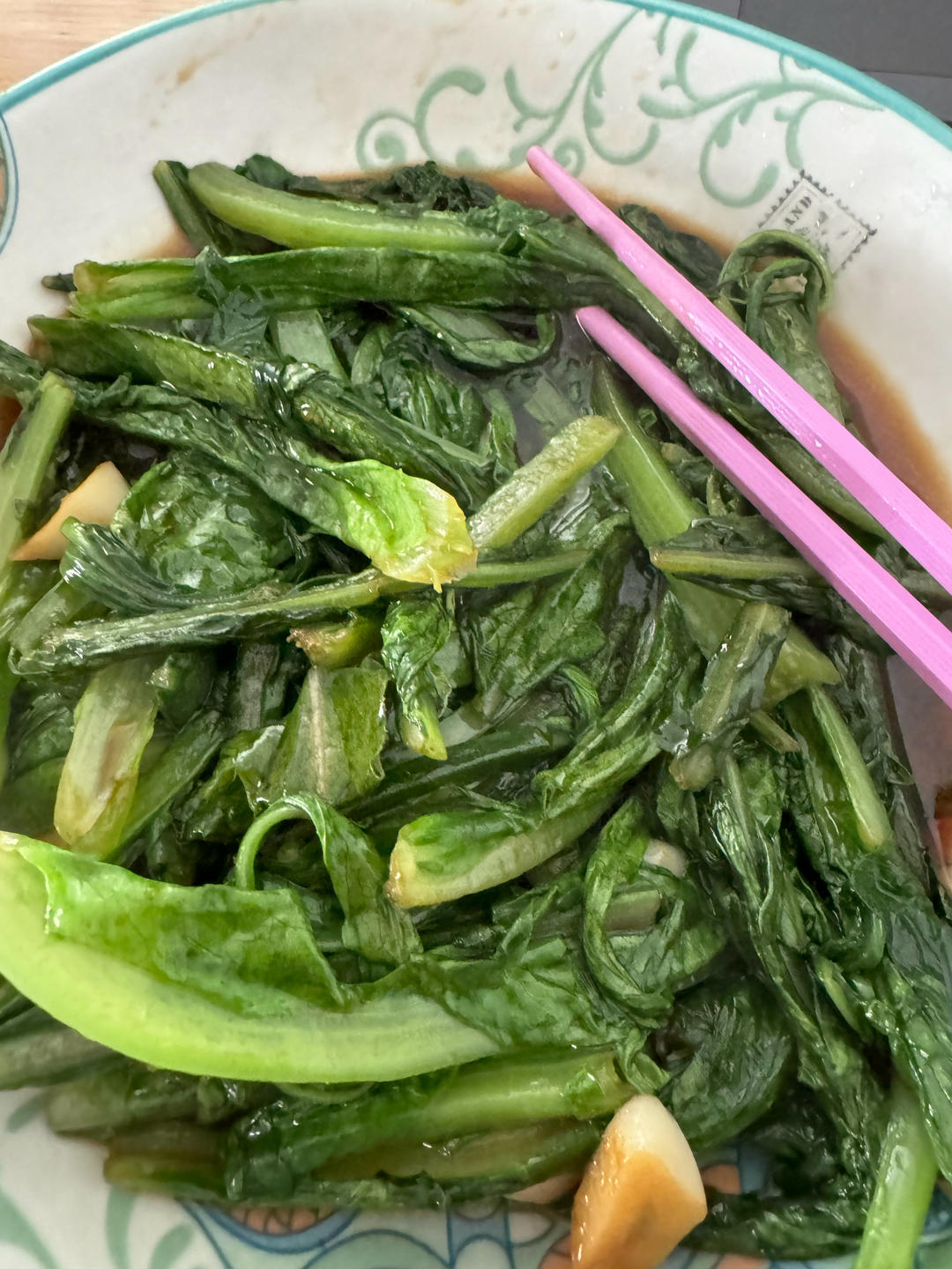 蒜蓉耗油清炒油麦菜，减脂快手菜，宝宝超爱，傻瓜步骤，屡试不爽，好吃且下饭，鲜香爽口！！