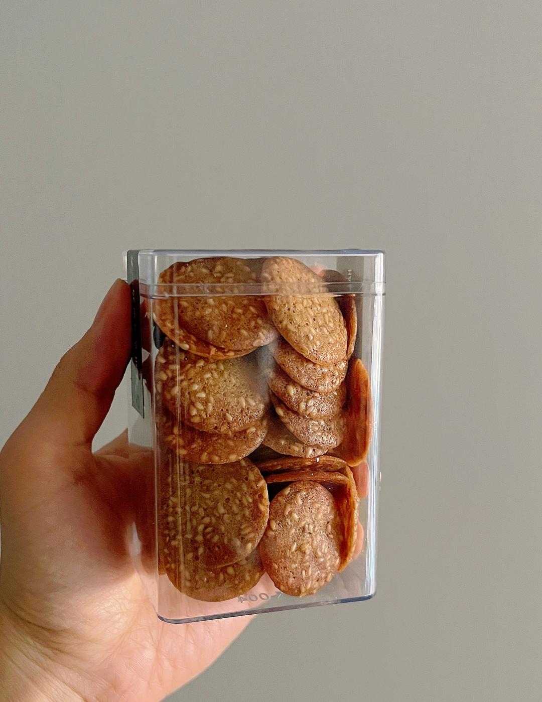 蛋白芝麻脆饼干