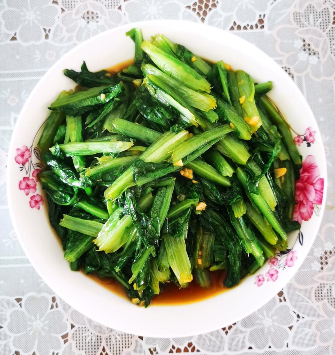 蒜蓉油麦菜（蚝油）