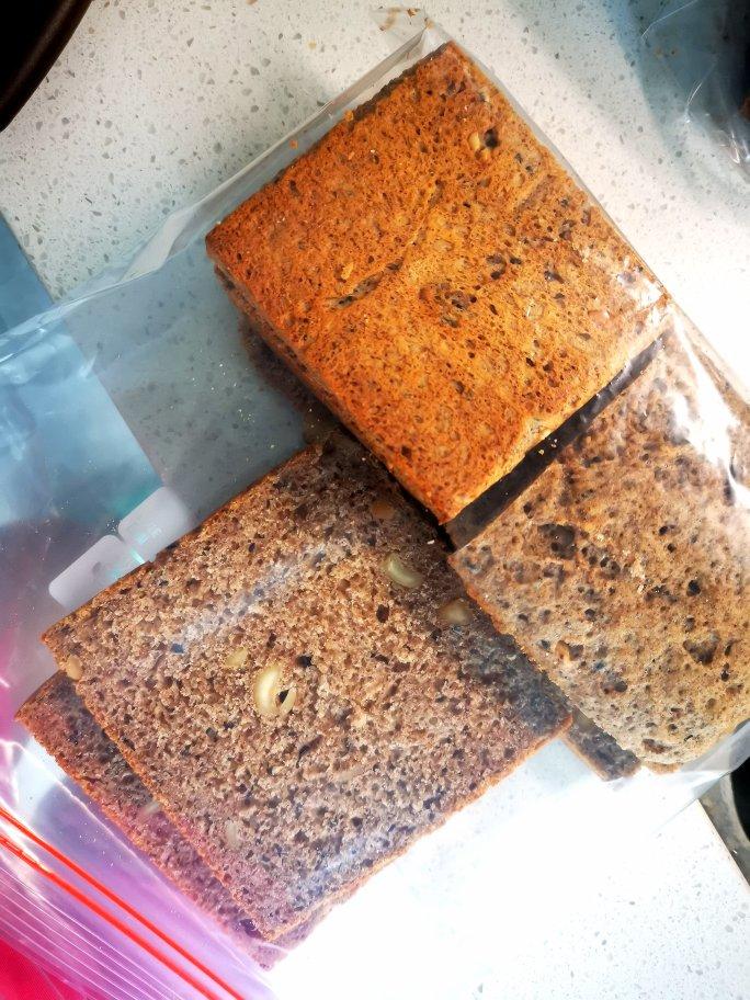 我的吐司切片和保存方法