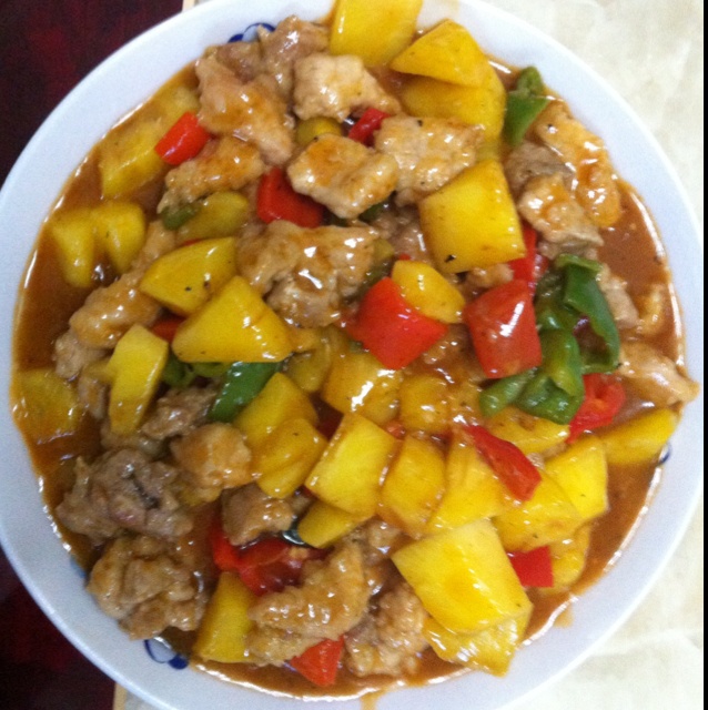 菠萝咕咾肉