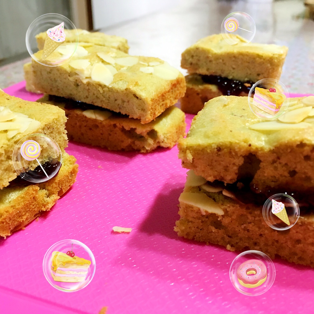 开心果杏仁蛋糕