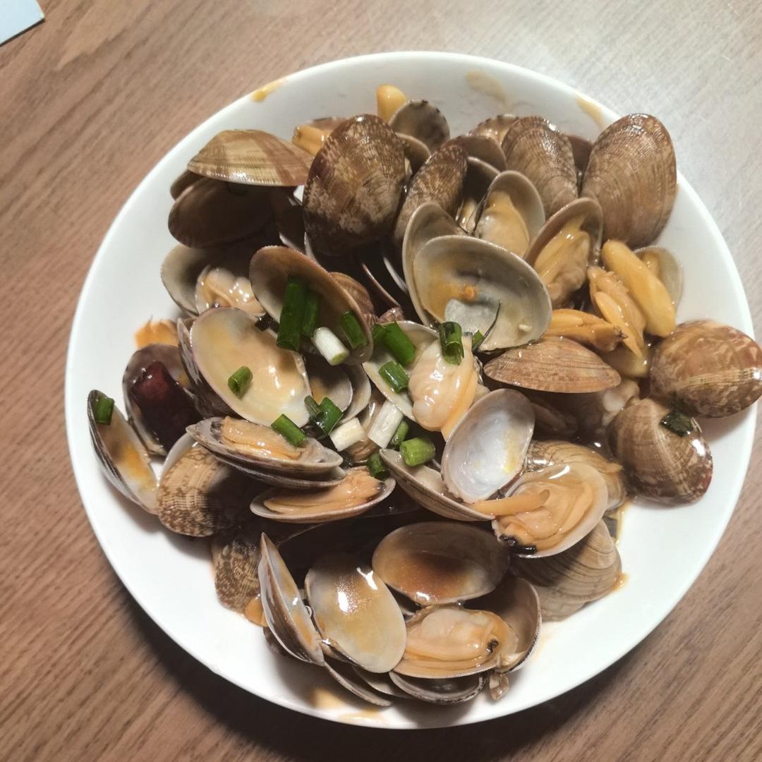 5分钟快手菜❗️秒杀路边摊爆炒花甲～好吃到爆