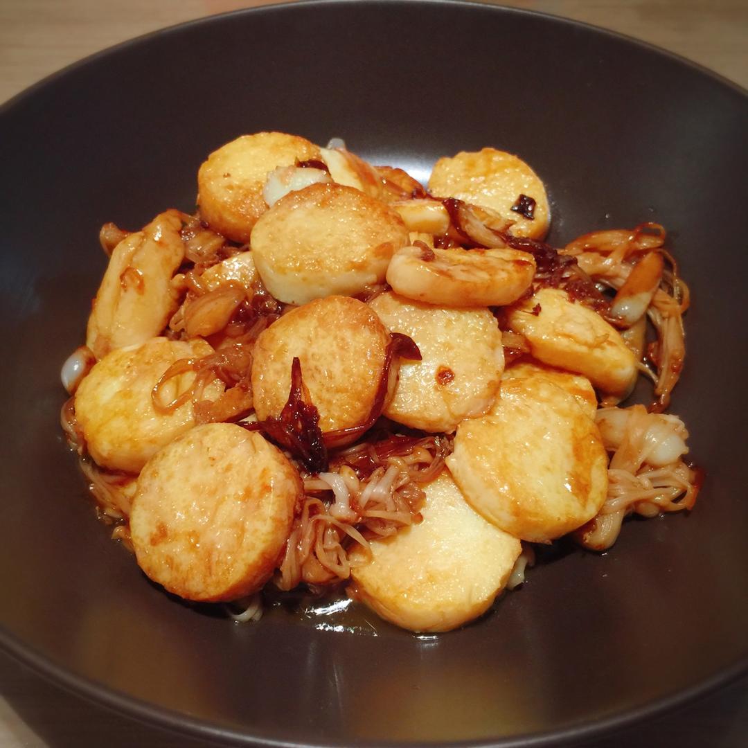 超级下饭菜--金针菇日本豆腐