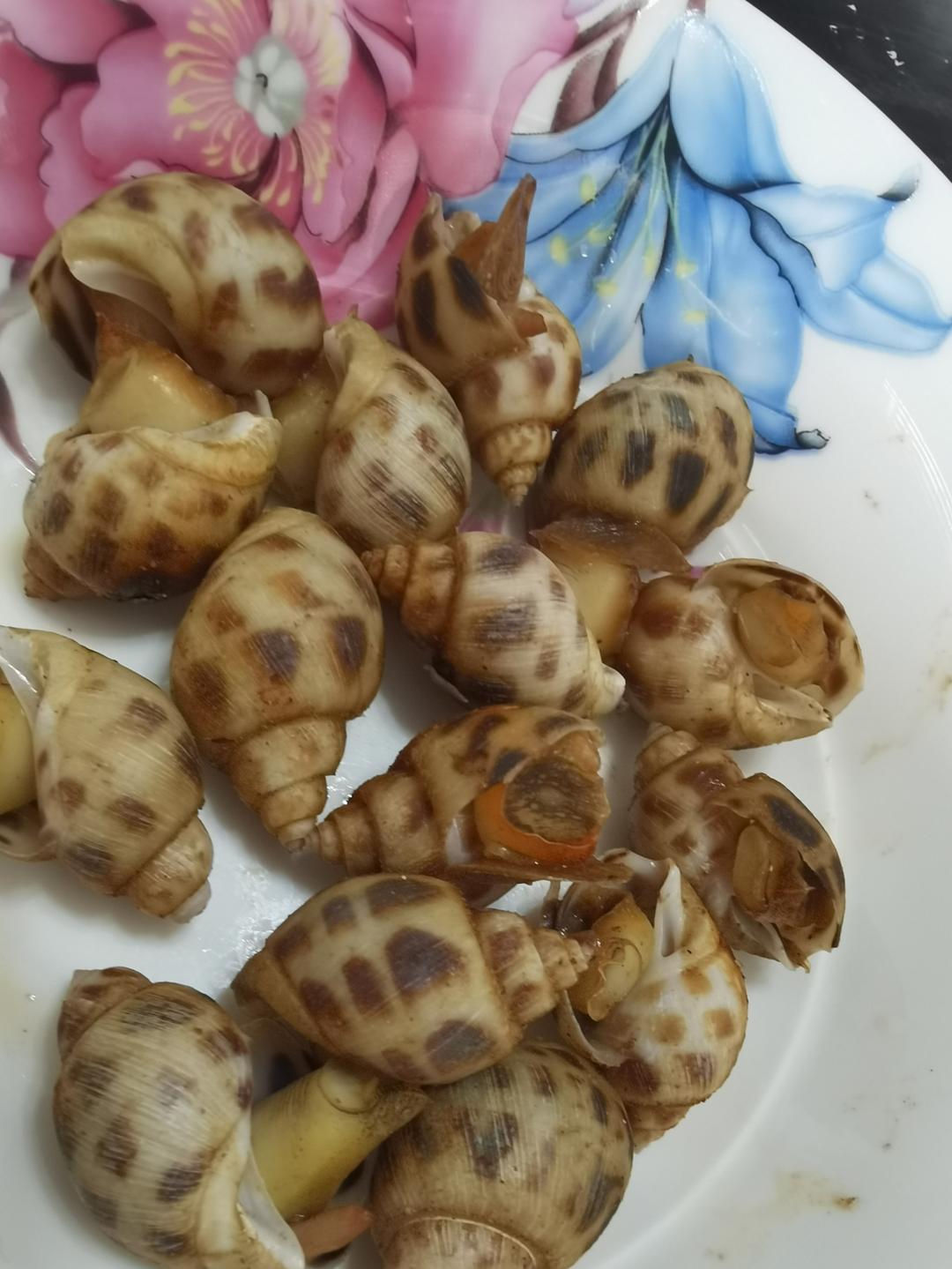 只要6分钟搞定的盐焗花螺