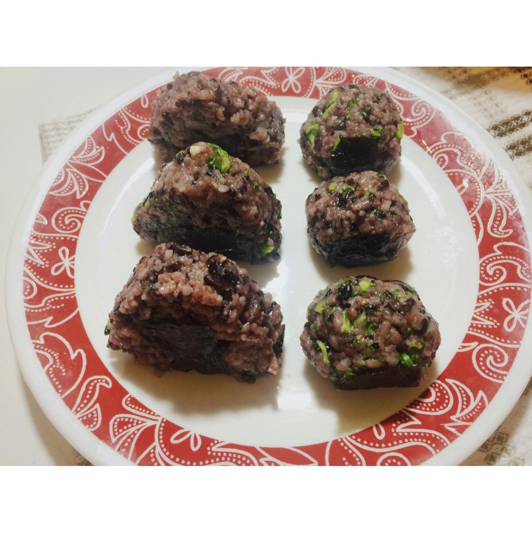 【北京早上好】紫米芝士肉松饭团