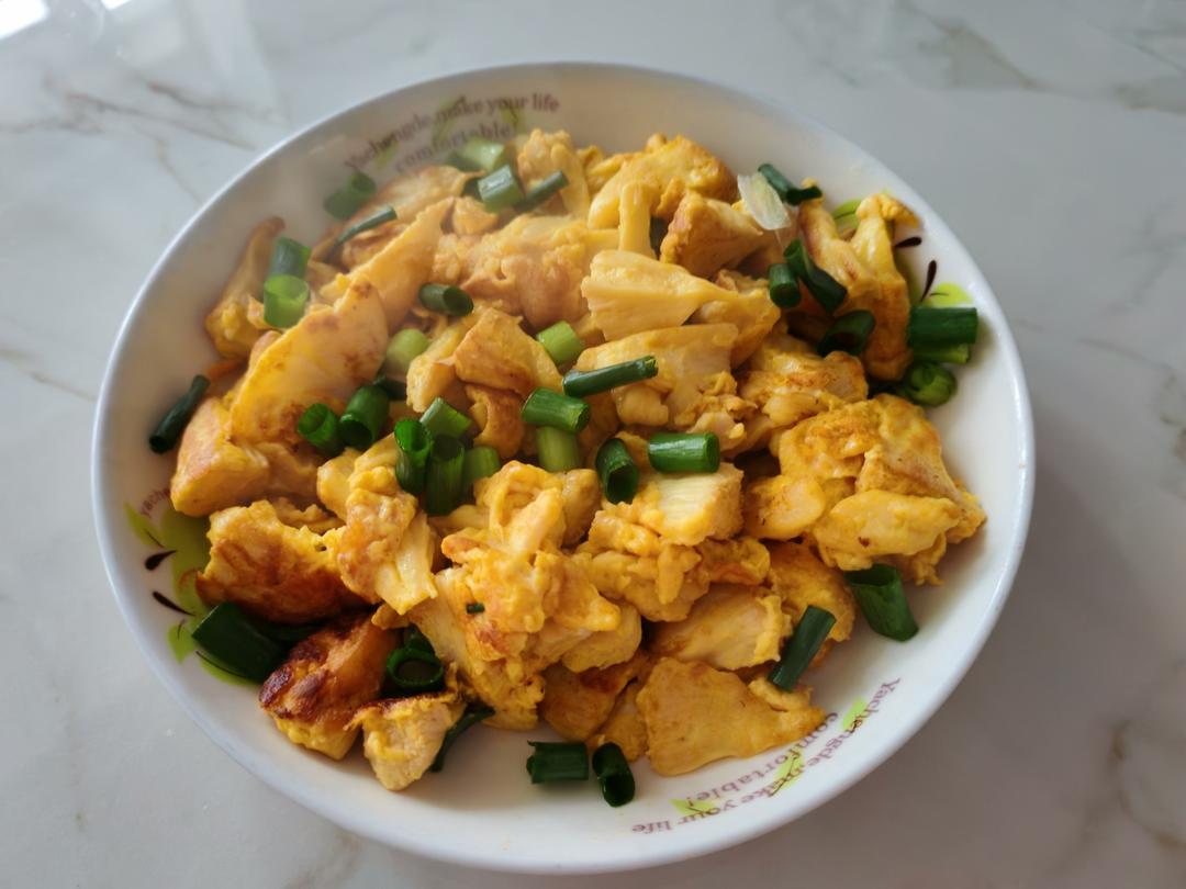 新鲜猴头菇炒蛋