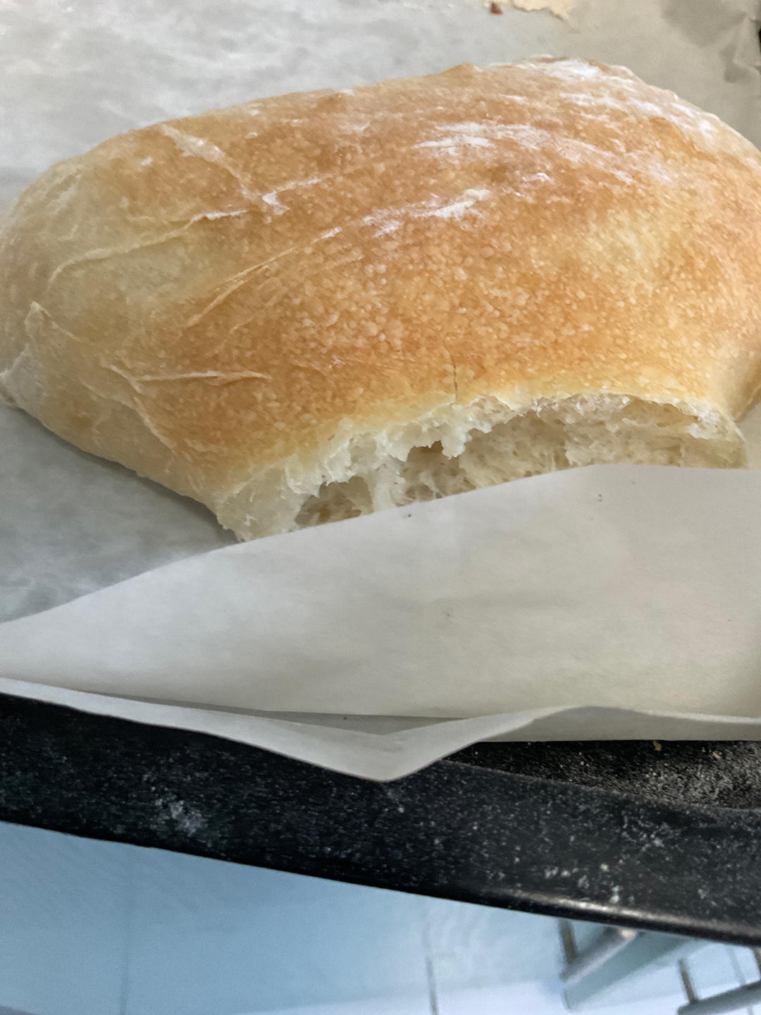 家庭版免揉～恰巴塔🥖｜一次成功超好吃