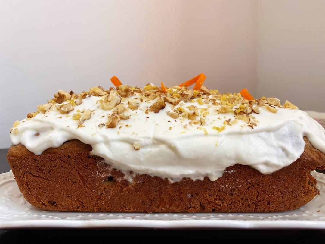 无牛油低糖低GI胡萝卜蛋糕