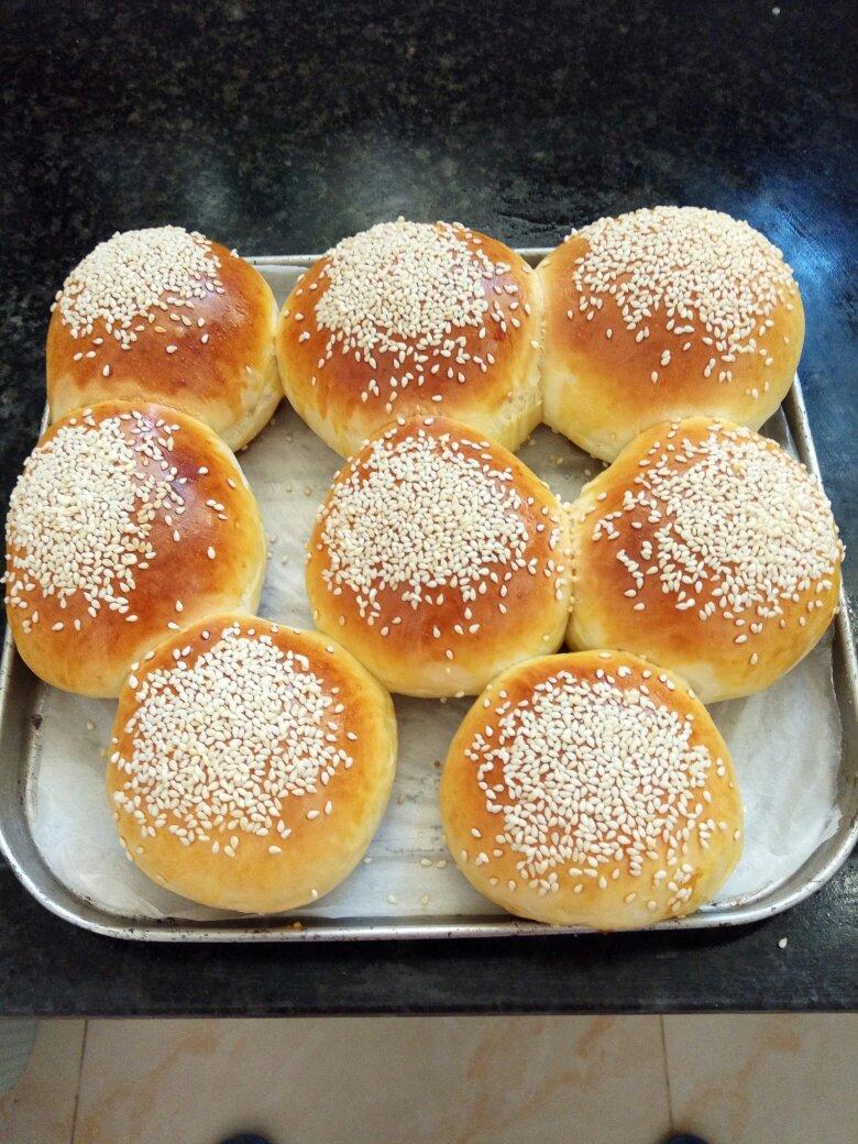 自制营养肉饼汉堡包