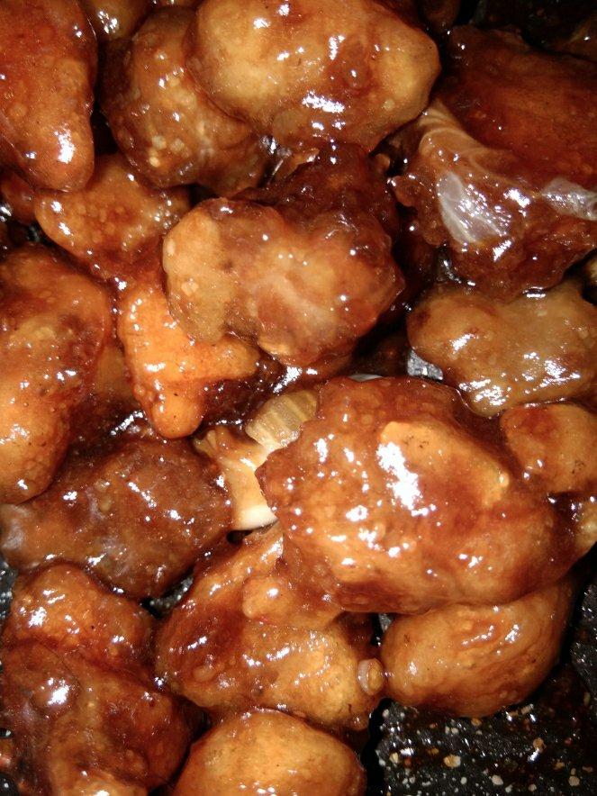 糖醋鱼（或肉）片