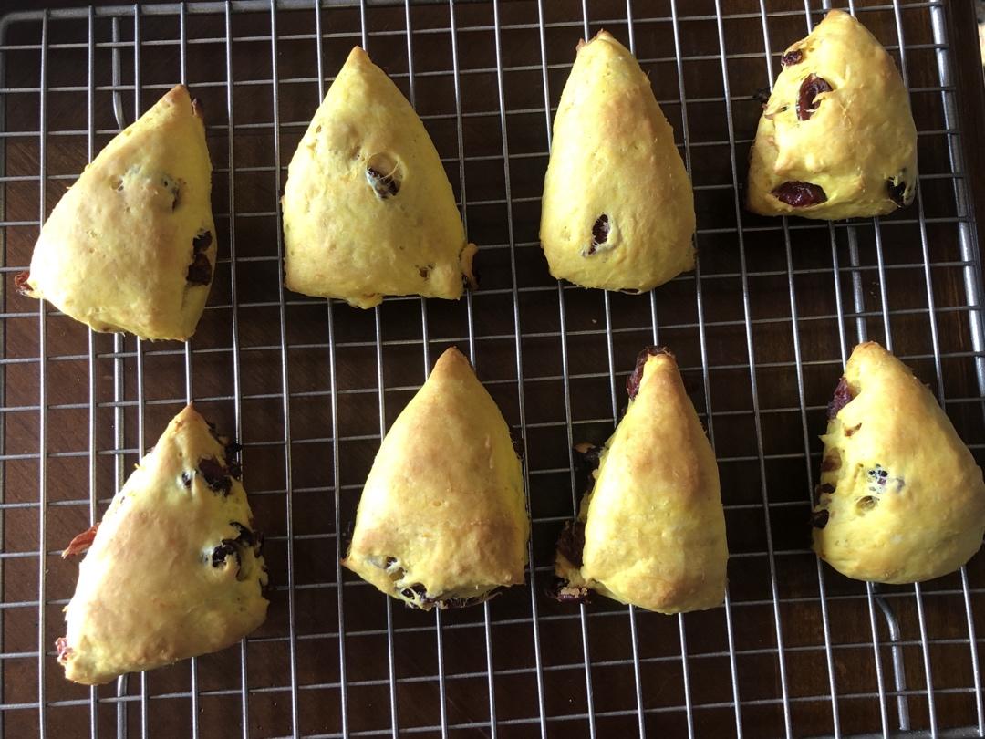 葡萄干司康（酵母版）