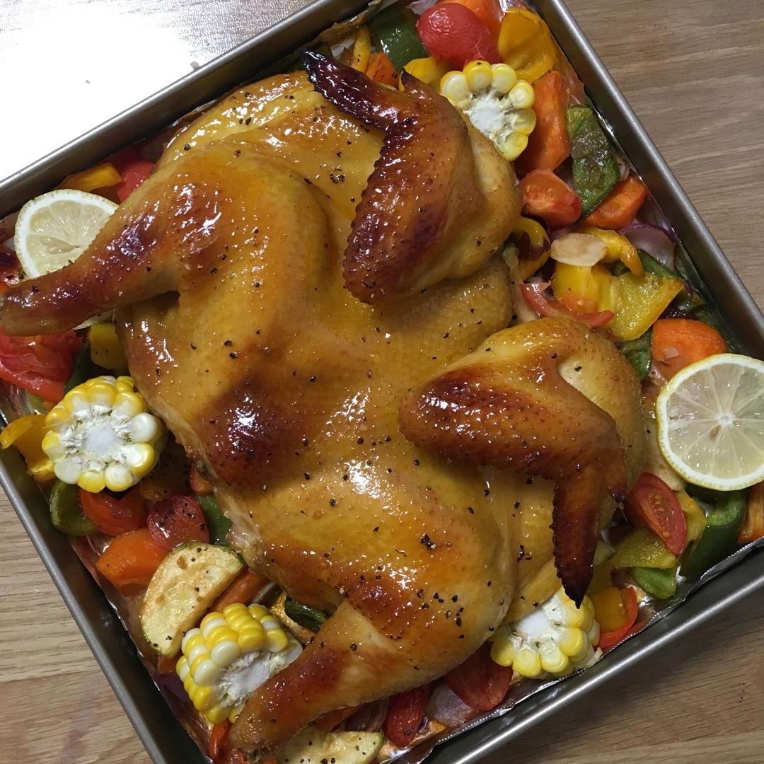 袋袋烤鸡--自制腌料+脆皮秘籍