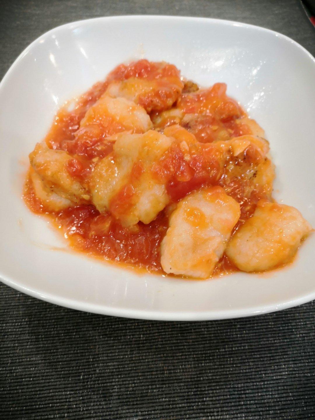 老少咸宜的番茄煮龙利柳