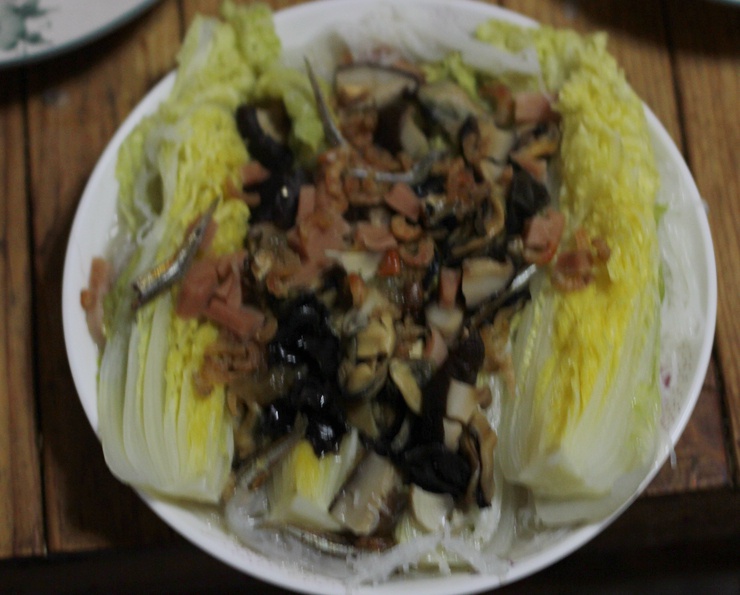 蒜蓉粉丝蒸娃娃菜