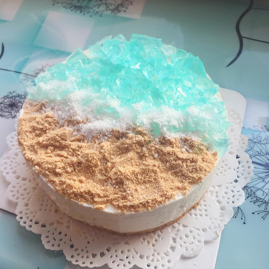 海洋酸奶慕斯蛋糕