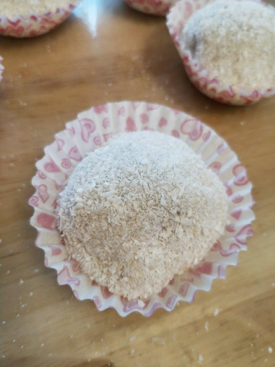 红豆椰丝麻薯