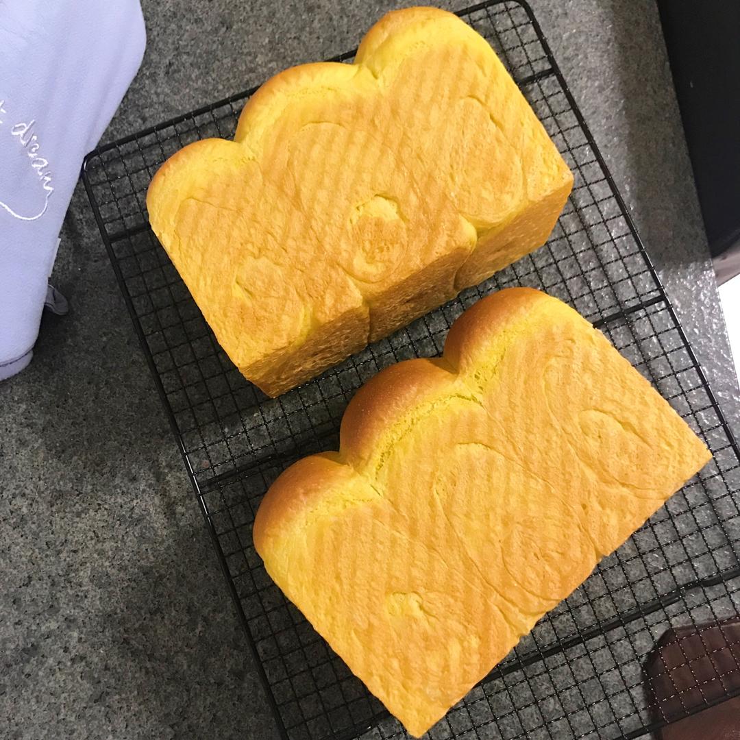 南瓜炼奶吐司