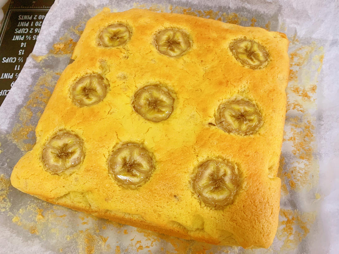 香蕉椰蓉蛋糕