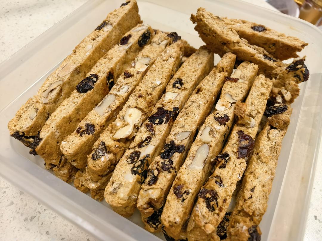 代餐棒--燕麦坚果意式脆饼