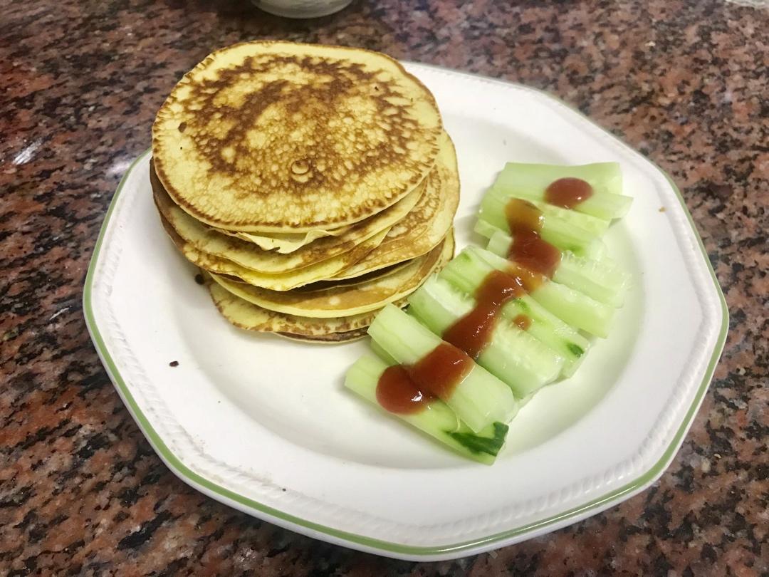 香蕉松饼