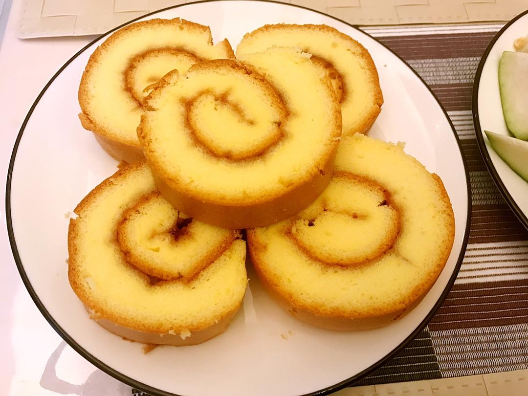 原味蛋糕卷