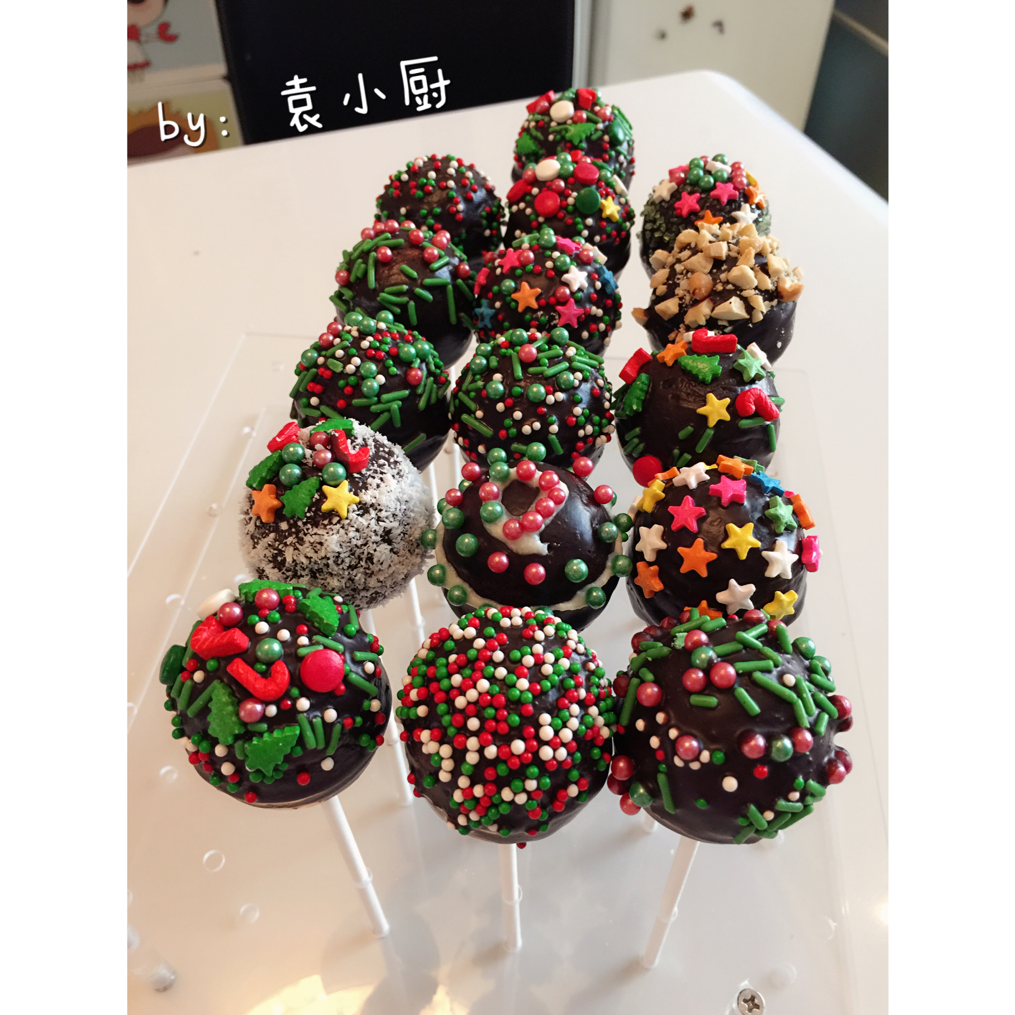 《Tinrry下午茶》教你做棒棒糖蛋糕