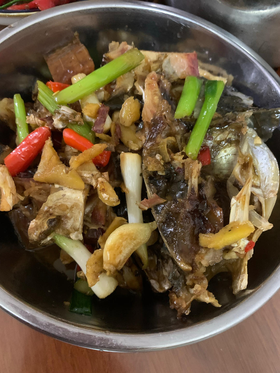 ㊙️腊味‼️豉香芹菜炒腊鱼‼️妈妈的味道