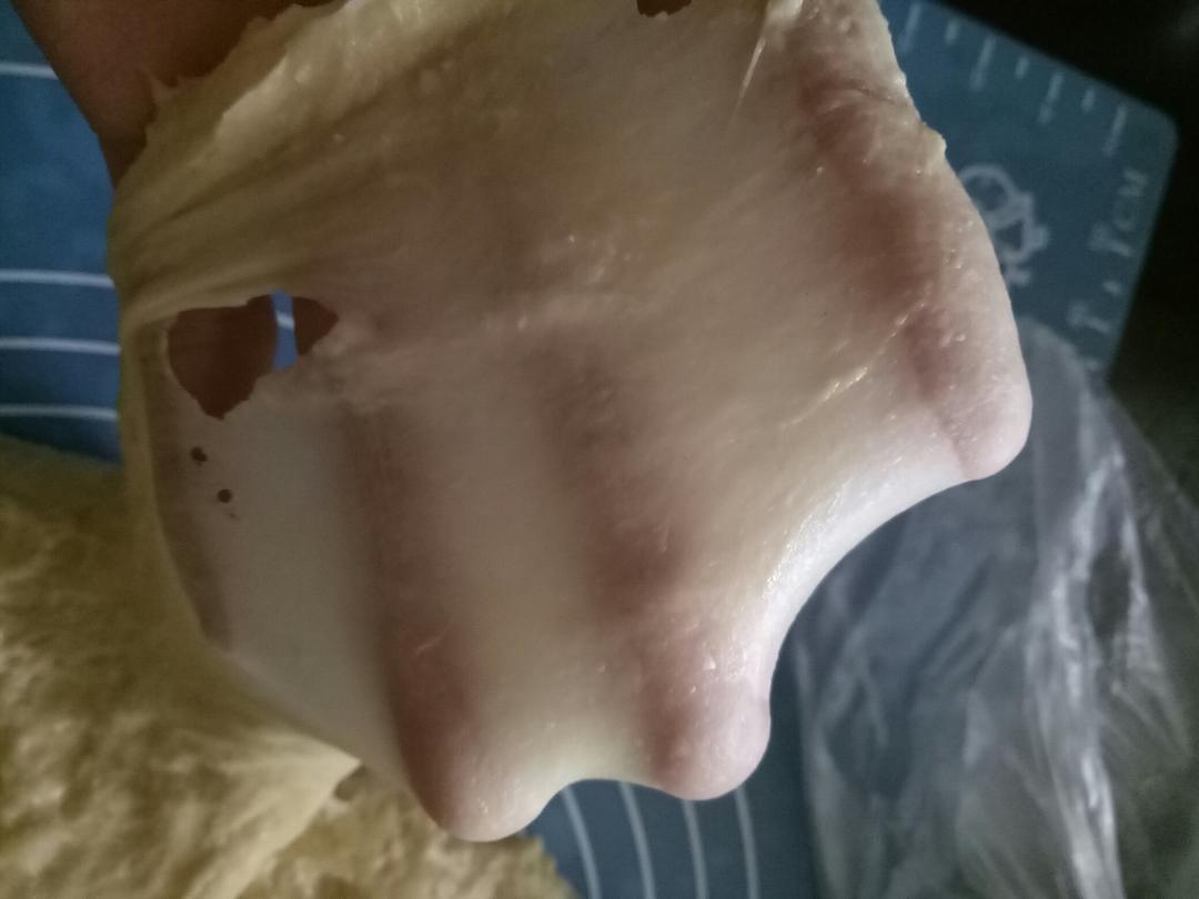 最省力气、不需摔面快速出手套膜（后酵母法）