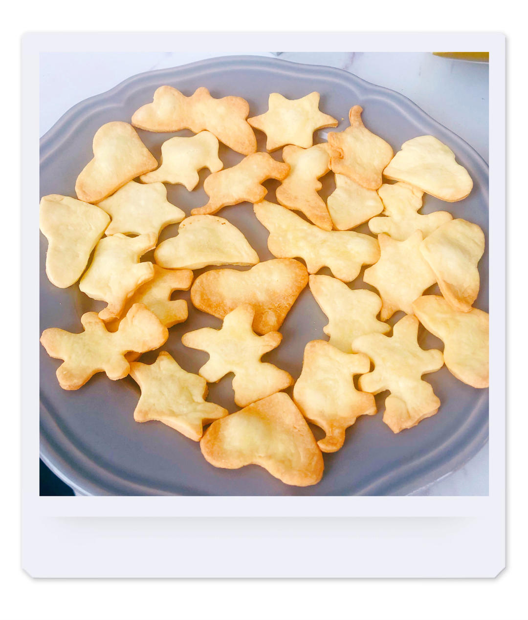 牛奶方块小饼干（烤箱做饼干）