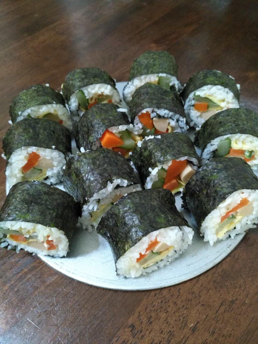 简单的紫菜包饭