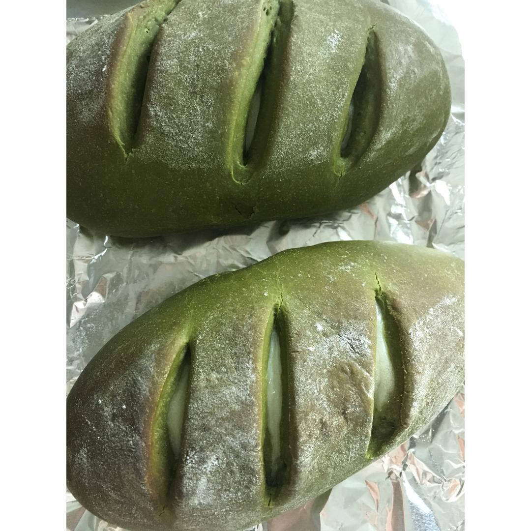 麻薯夹心抹茶软欧