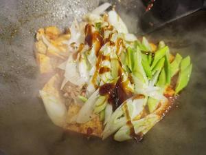 肉片大葱烧豆腐的做法 步骤7