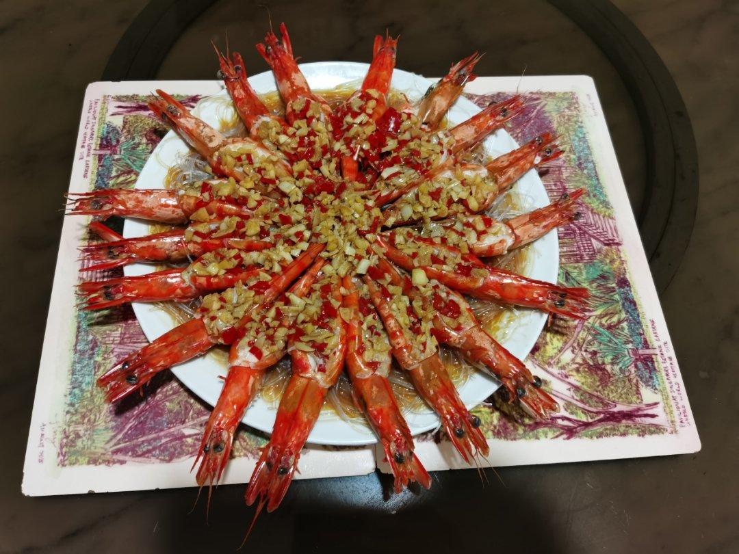 蒜蓉粉丝蒸虾