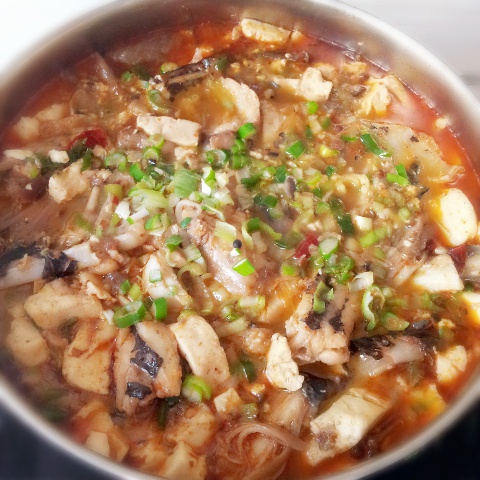 白小飞做的老板鱼炖豆腐