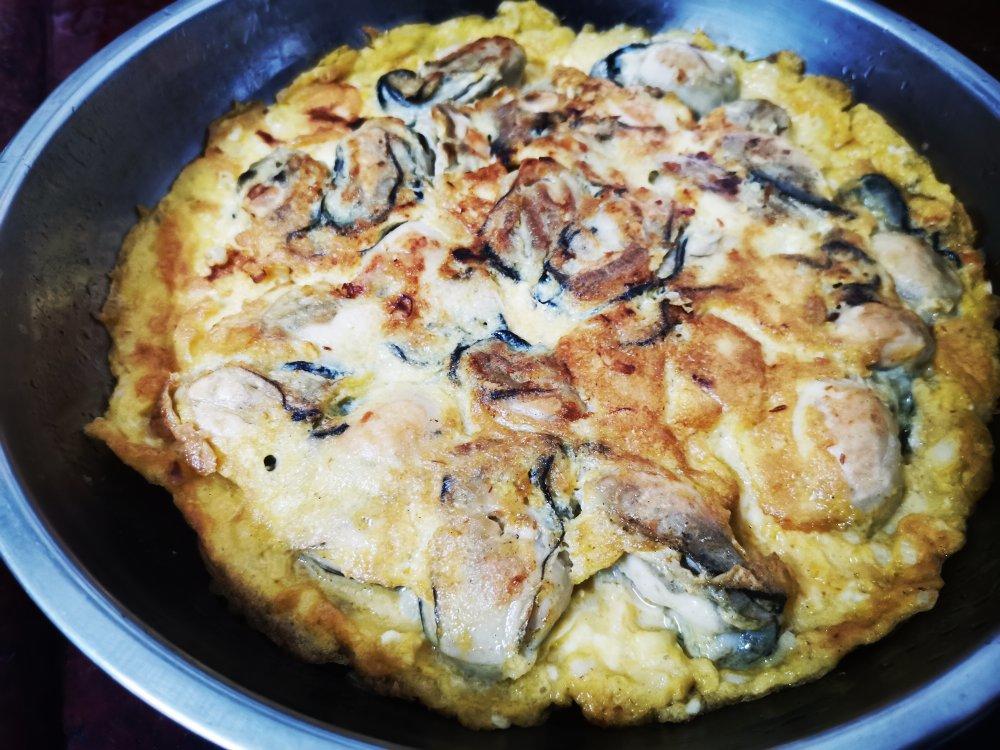家常生蚝（蚝仔）煎蛋