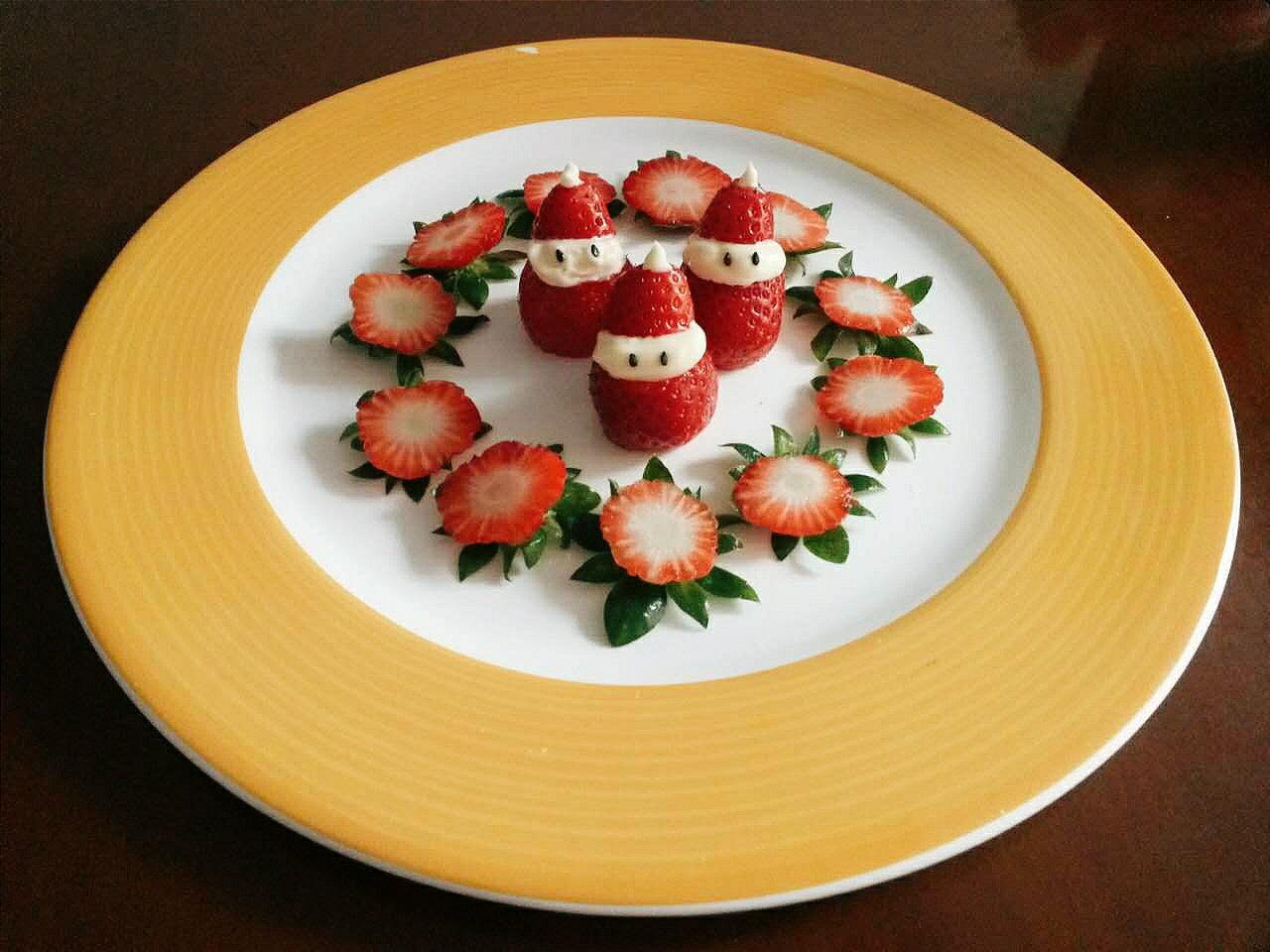 草莓雪人