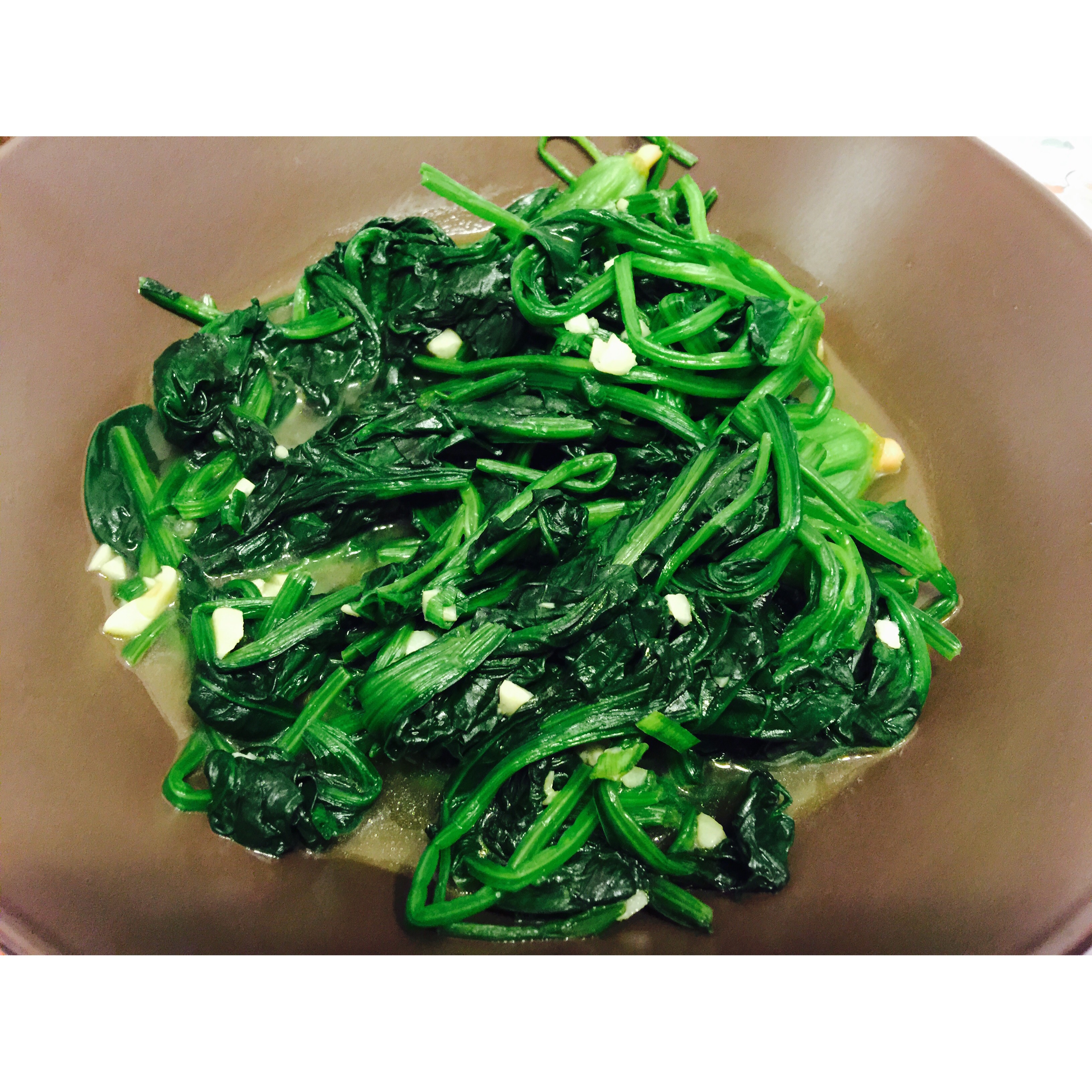 蒜末菠菜