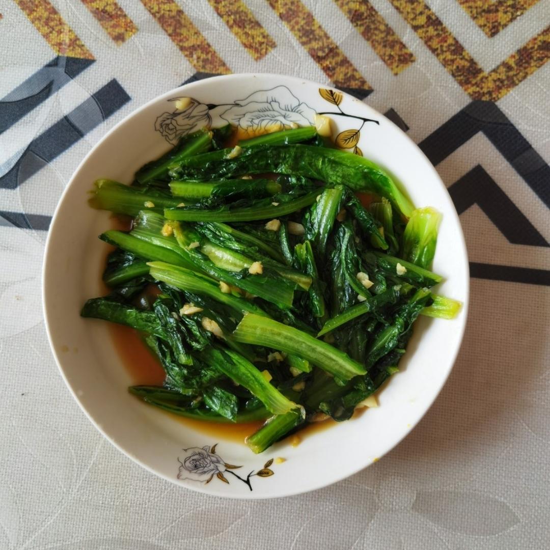 蒜蓉油麦菜（蚝油）