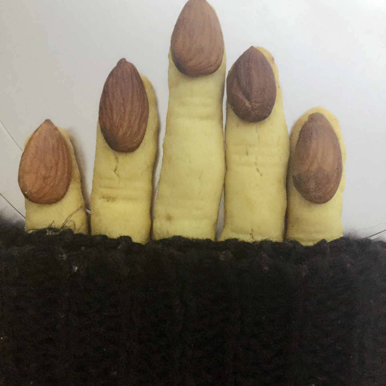 万圣节主题之女巫手指饼干