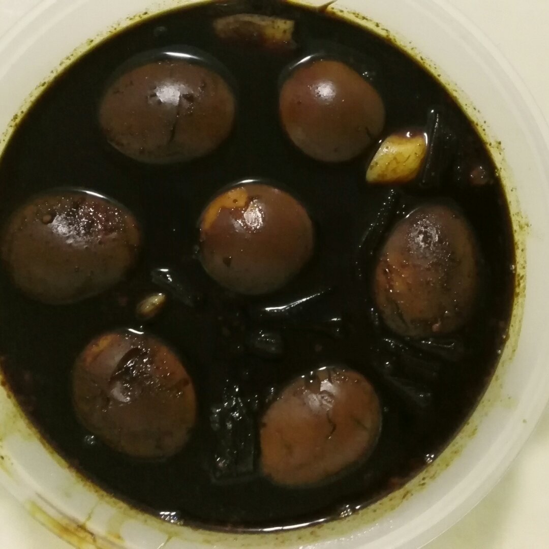 卤蛋的制作方法