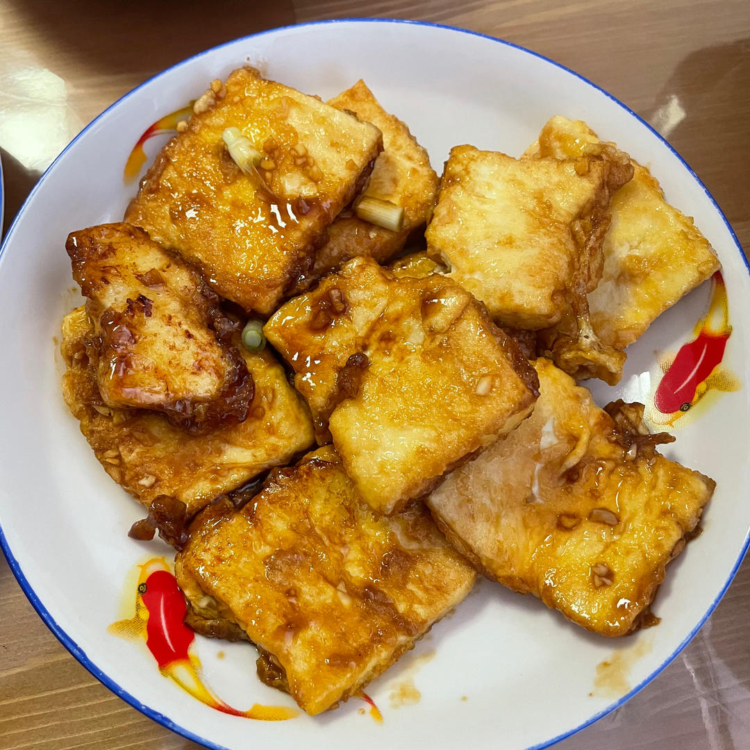 无敌好吃的香煎豆腐