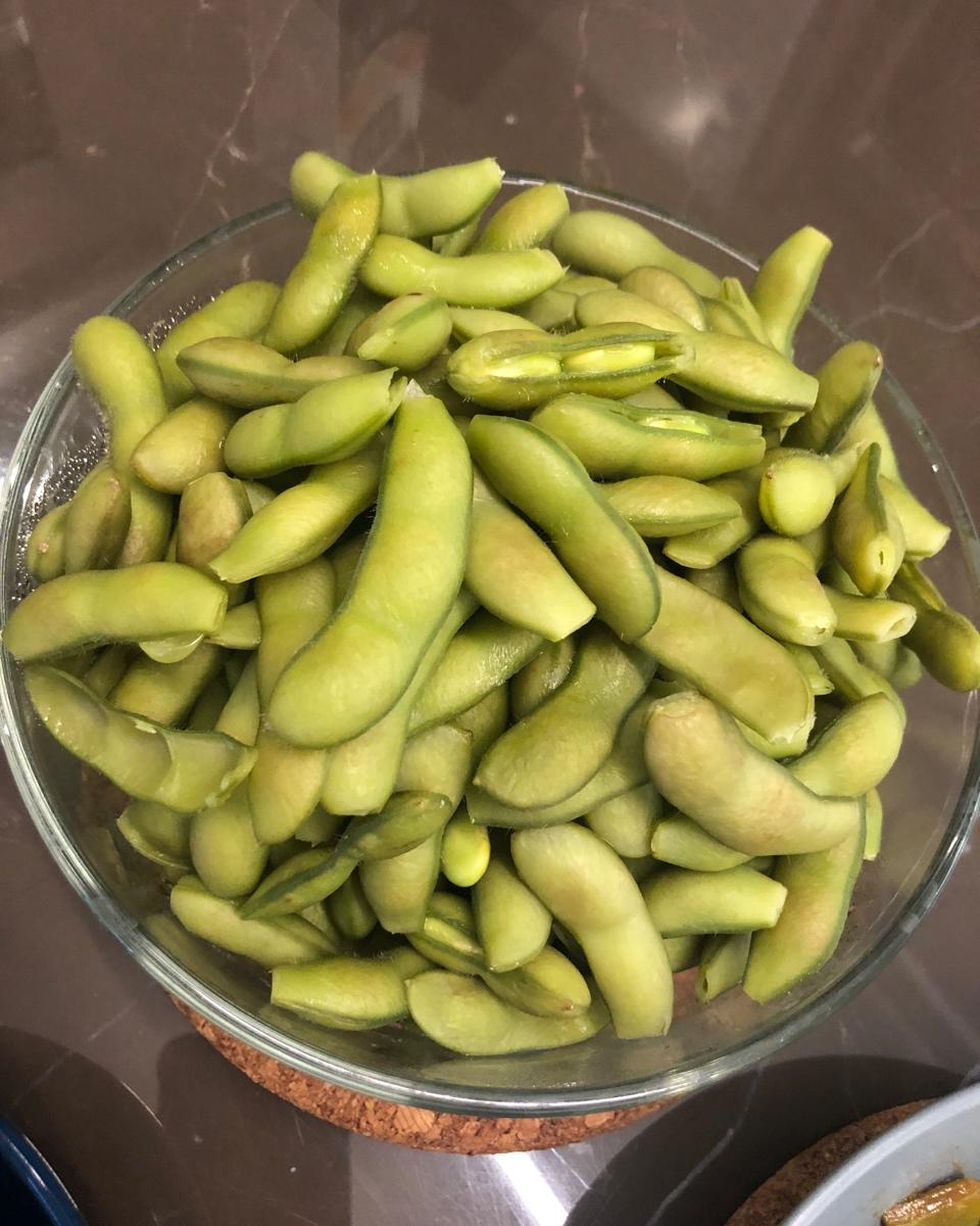 张姐-盐水毛豆（简单快捷下酒菜）