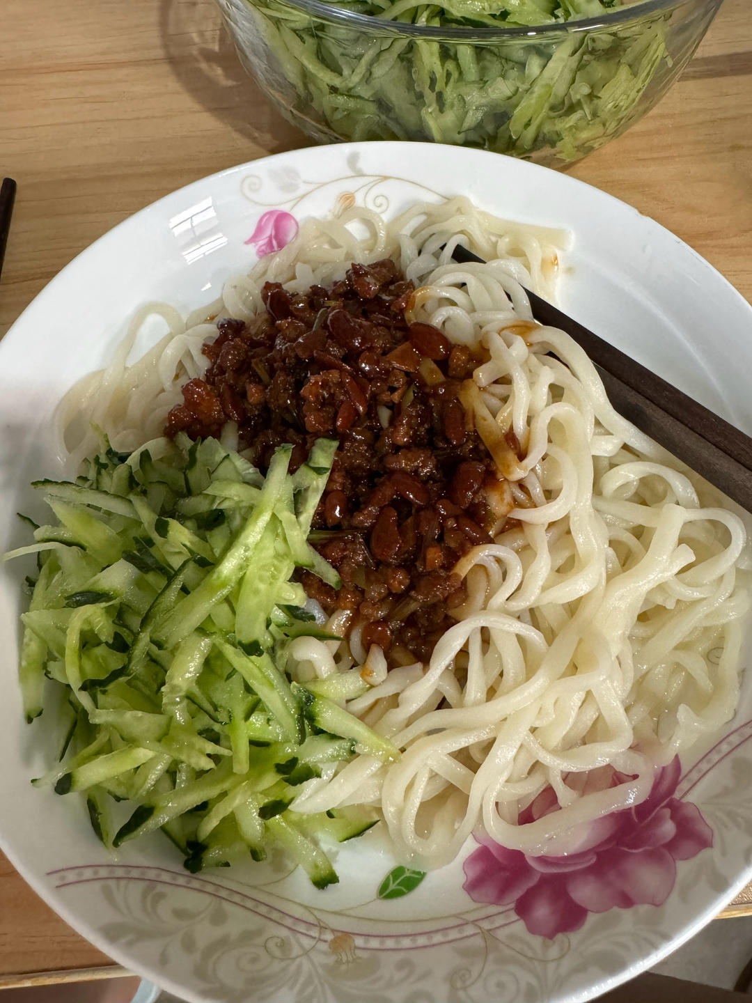 家常面~超简单又好吃的炸酱面🍜肉酱拌面