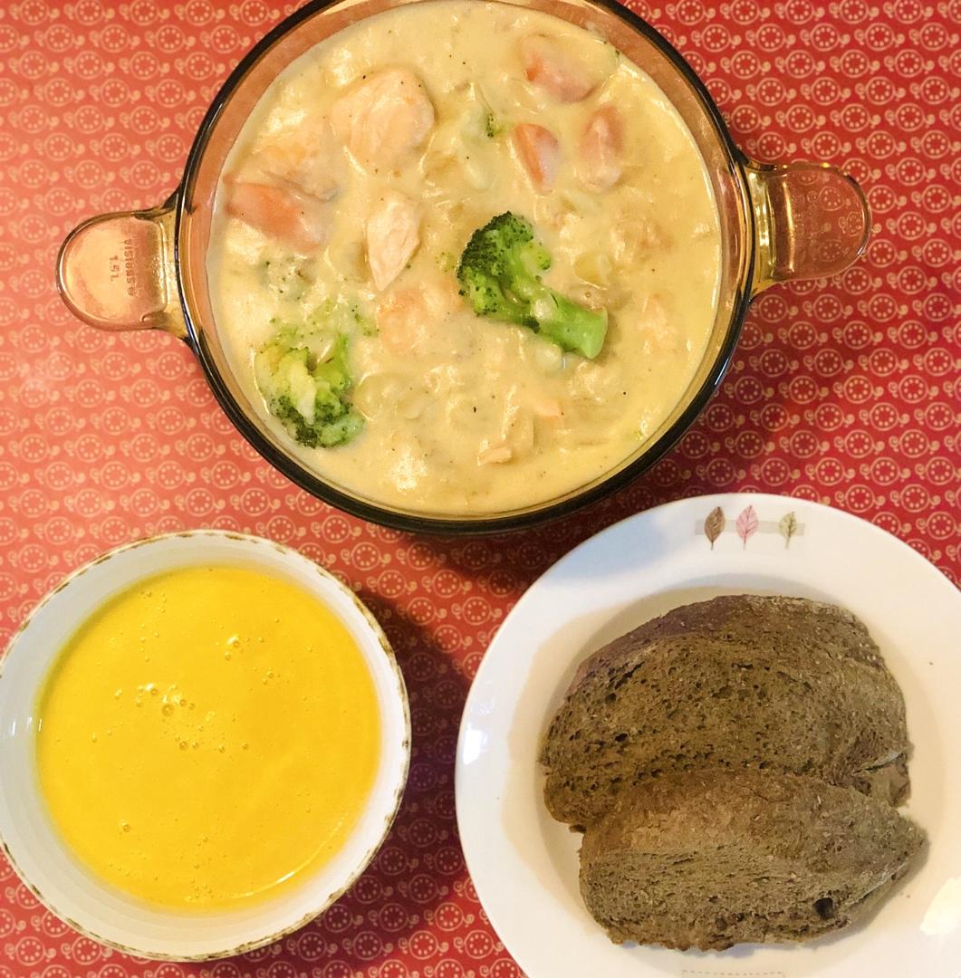 浓厚三文鱼奶汁炖菜  Salmon Cream Stew